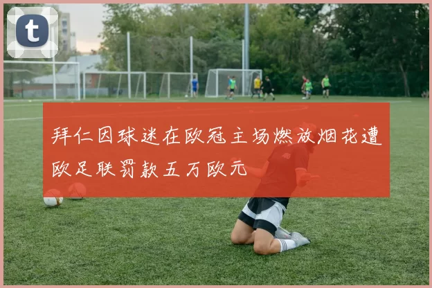 拜仁因球迷在欧冠主场燃放烟花遭欧足联罚款五万欧元